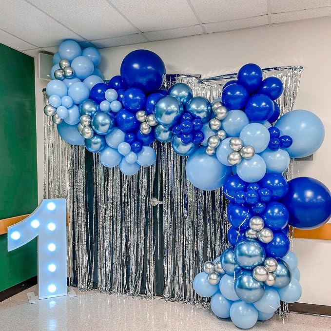 Kelfara 109Pcs Blue Balloon Garland Arch Kit - Image 5