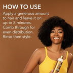 Creme of Nature Pure Honey Moisturizing Dry Defense Conditioner, Hydrating Formula with Coconut Oil & Shea Butter, Detangles & Softens Dry Hair, Sulfate-Free, 15.2 oz