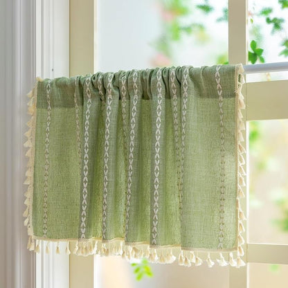 Sutuo Home Boho Short Valance Curtains - Image 3