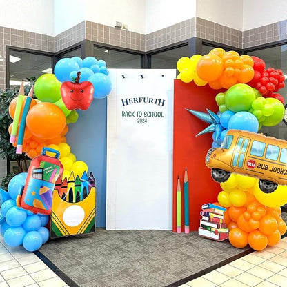 Back To School Balloon Arch Garland Kit, First Day of School Decorations | - Image 5