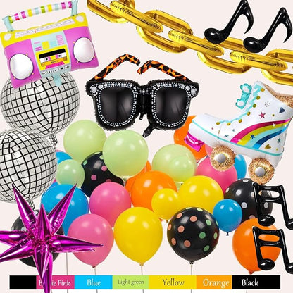 90s 80s Disco Theme Party Decorations - Image 5