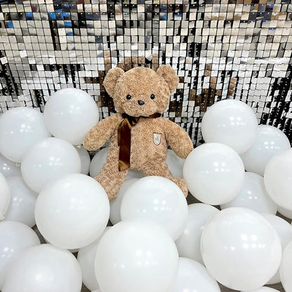 White Balloons 50pcs 12" Party Decoration Matte Latex Balloonfor Birthday - Image 3