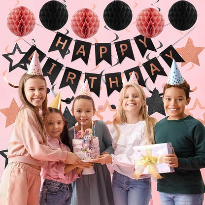 meowtastic Birthday Decorations Happy Birthday Banner - Image 3