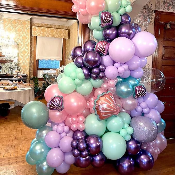 Mermaid Party Balloon Set - Image 4