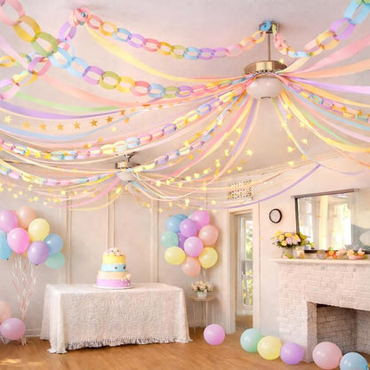 Gleebixi Pastel Birthday Decorations Kit - Image 2