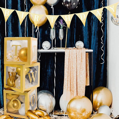 Gold First Birthday Decorations - Image 6