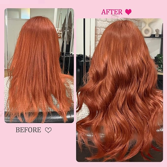 20inch Clip in Hair Extensions Real Human Hair, 120g 8pcs Double Weft with 18clips Clip on Hair Extensions Smooth Human Extensions for Women Brazilian Remy Human Hair (#350 Copper)