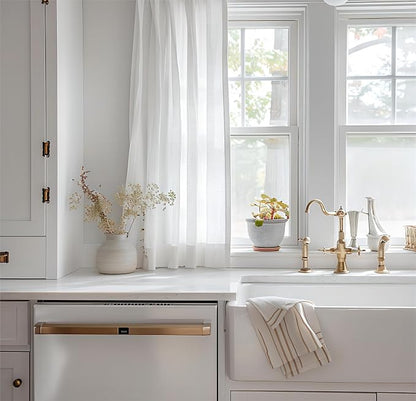 YoungsTex Short White Linen Curtains - Image 7