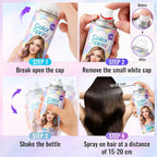 Temporary Pink Hair Color Spray – 1-Day Washable Hair Color for Women Kids Men, Fun Hair Spray for Halloween, Cosplay, Costumes, Parties, Festivals, Crazy Hair Day, DIY Hair Looks