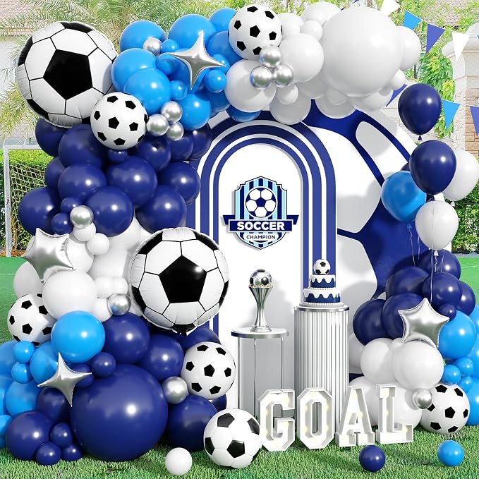 Soccer Balloon Garland Arch Kit by vibzox