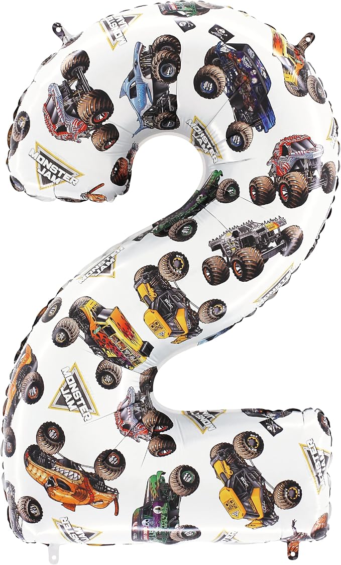 Toyland® 26" Monster Jam™ Number 2 Foil Balloon by Toyland