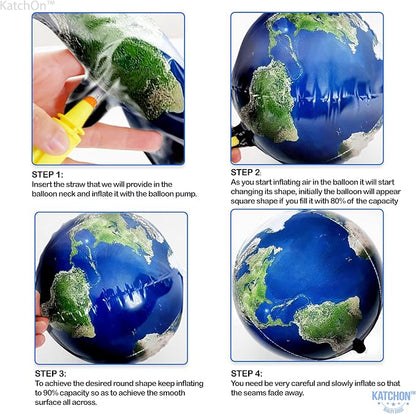 KatchOn Globe Balloons Set - Image 3