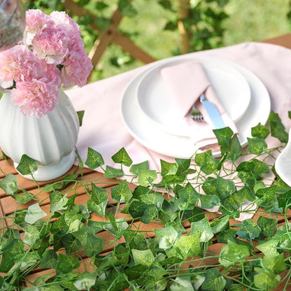 72 Pack 504Ft Artificial Ivy Fake Vines, Ivy Garland Greenery Garland Fake - Image 7