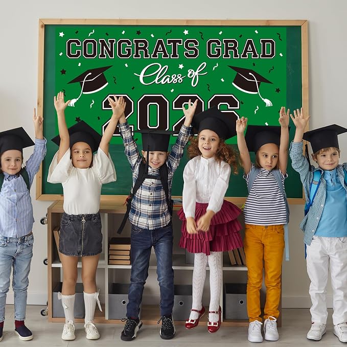 2026 Graduation Party Plastic Backdrop - Image 5