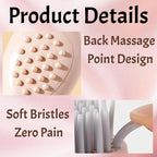 Self Cleaning Hair brush Retractable Hair Brush For women, Airbag Massage Combs for Thick Hair Long Hair, Larger Paddle Detangles Thick/Curly Hairs