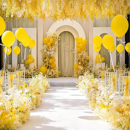 EMART Yellow Balloons 12 Inch 100pcs, Latex Balloons - Image 5