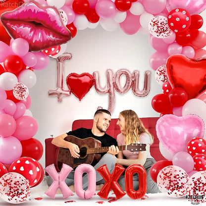 Katchon Xoxo Balloons For Pride Month Decorations 30 Inch, I Love You - Image 4