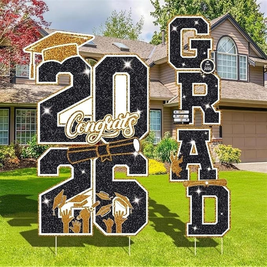 Graduation Yard Sign Class of 2026 Decorations by Govpy