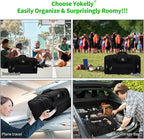 Sports Duffel Bag 20 inch for Travel Gym - Black