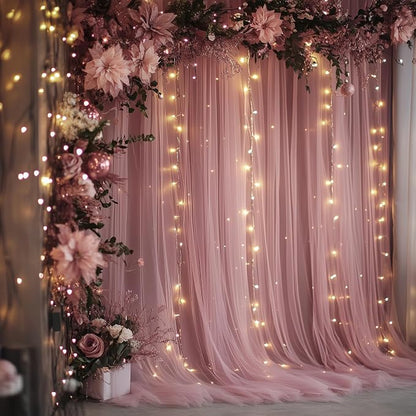 Fomcet Tulle Backdrop Curtains - Image 8