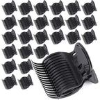 Tbestmax 24 Hot Roller Clips for Hair Curler Claw Clip Replacement Hair Section Styling for Women Girls Black