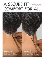 LUVME HAIR 5X5 Kinky Curly 200% Human Hair Wigs Glueless Lace Front 18 Inches Pre Cut Plucked Hd Lace Wig Ready To Go Natural Color Flexi-Fit Drawstring Cap Bleached Knots Black Wigs