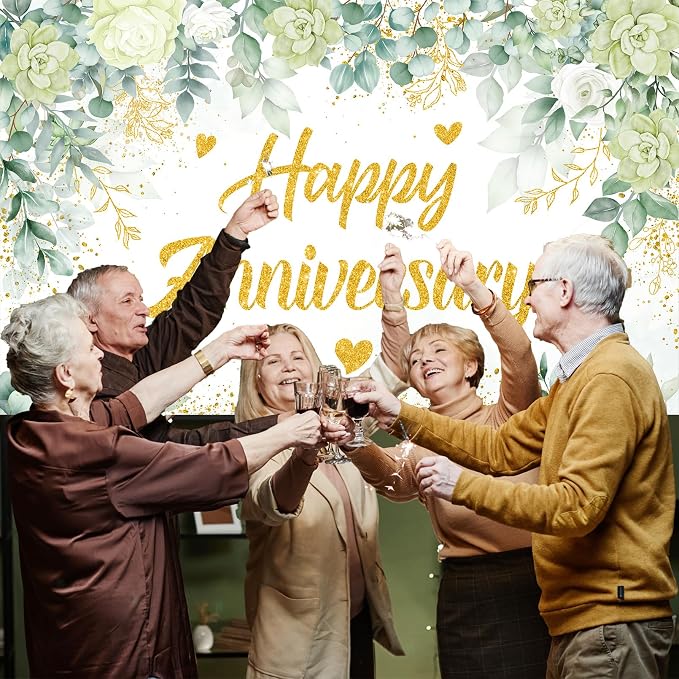 Large Happy Anniversary Banner - Image 6