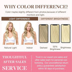 GOO GOO Clip in Hair Extensions Real Human Hair, Remy Human Hair Extensions Clip ins for Women, Natural Human Hair, 16inch 130g 7Pcs, 60A Platinum Blonde