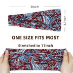 Huachi Headbands for Women Boho Elastic Hairbands for Women’s Hair Non Slip Wide Thick Head Band Fashion Soft Fabric Woman Headbands Short Hair Accessories for Women 6 Pack