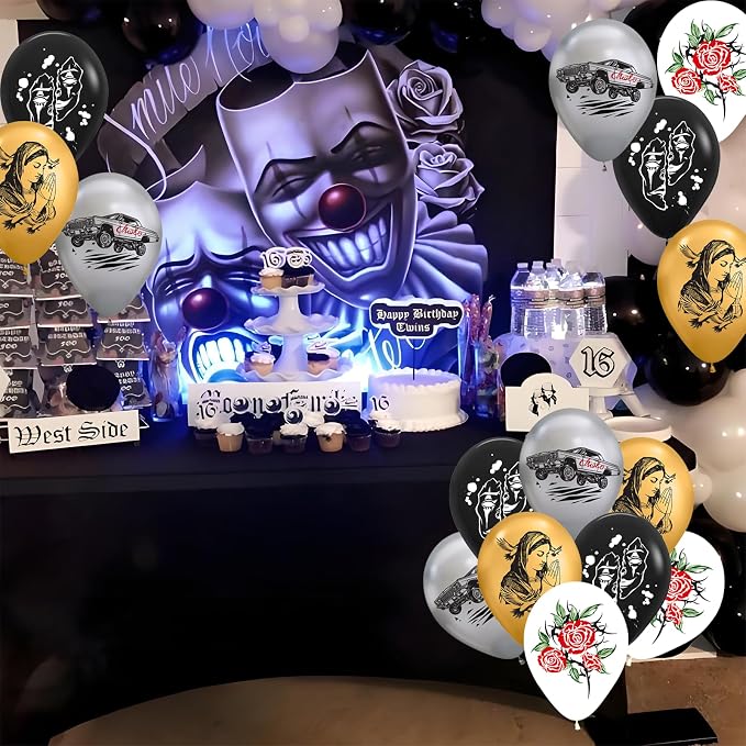 40pcs Cholo Balloons Chicano Balloons - Image 4