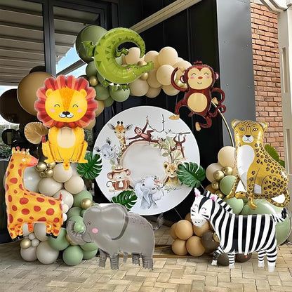 Safari Animal Balloons Zoo Animals Balloons Jungle Balloon - Image 4