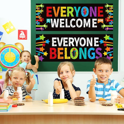 COCHIE Classroom Decorations Welcome Banner Poster - Image 5