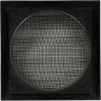 Repa Market 6 Inch Anthracite Dryer Vent Hood/Duct Cover for Walls or Ducting/ABS Plastic Grille with Flaps & Insect Screen/Exhaust and Dryer Vent Covers for Indoor & Outdoor Use