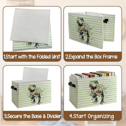 Dinosaur Boys Nursery Storage Basket - Image 4