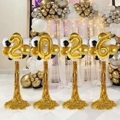2026 Graduation Balloon Columns Kit – Set of 4 Standing Balloon Stands - Image 2