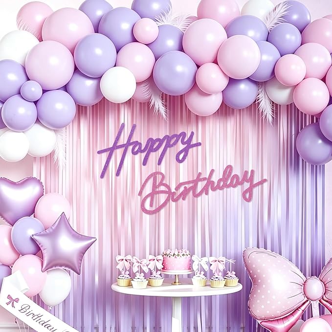 TONIFUL Happy Birthday Sign for Backdrop by TONIFUL