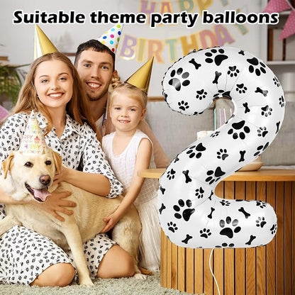 40 Inch Dog Foil Birthday Balloons - Image 3