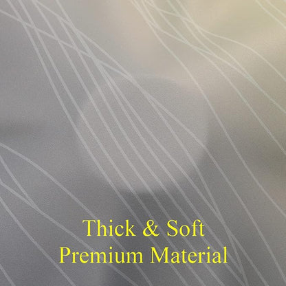 Ombre Gray and Yellow Blackout Curtains 63 Inch Length 2 panels, Full Room - Image 8