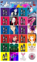 ARCTIC FOX Vegan and Cruelty-Free Semi-Permanent Hair Color Dye (4 Fl Oz, COSMIC SUNSHINE)