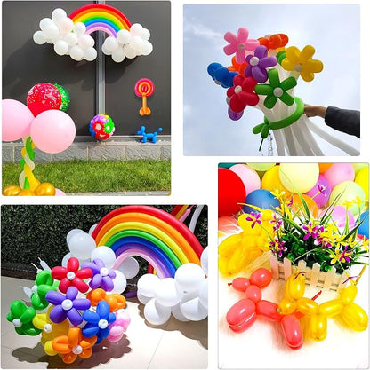 Grey Long Balloons Premium 260 Twisting Animals Magic Balloons - Image 8