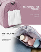 Gym Bag Womens,Travel Duffel Carry on Bag Sport Tote Bag Weekend Overnight Bag