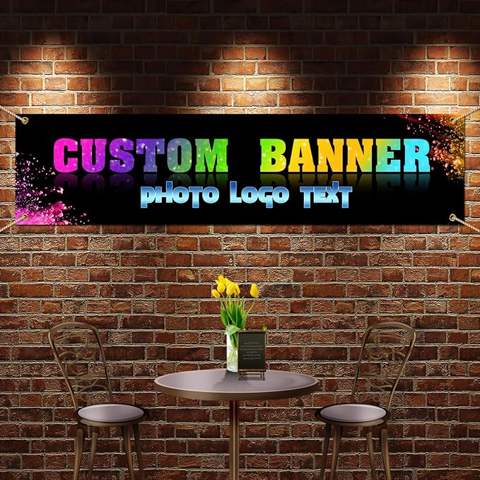 Custom Banner and Signs Personalized Banner by Custom