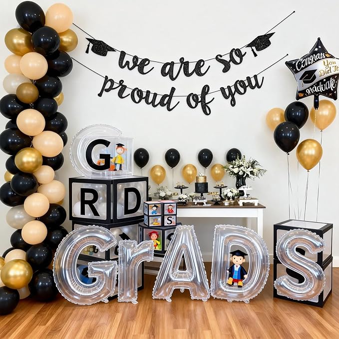 Black We are So Proud of You Banner - Image 5