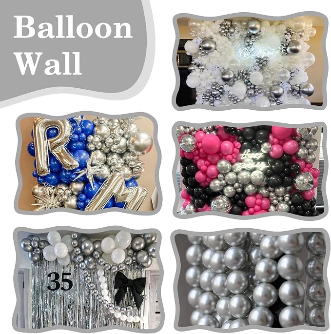 Silver Link Balloons - Image 5