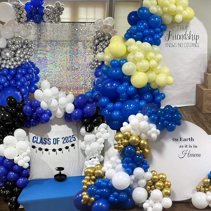 104pcs Royal Blue Balloon Garland Arch Kit Different Sizes 18/12/10/5 Inch | - Image 4