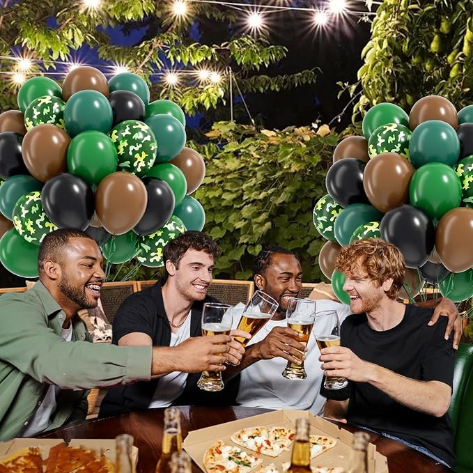 60pcs 12inch Camo Balloons - Image 5