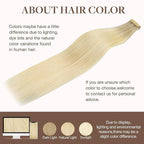 GOO GOO Tape in Hair Extensions Human Hair, R7/60F Rooted Ash Blonde with Frosted Highlights, 24inch 50g 20pcs, Skin Weft Seamless Invisible, Silky Straight with Thick Ends, Remy Human Hair