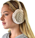 C.C Soft Winter Warm Adjustable Headband Ear Warmer Earmuffs