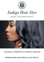 Henna Cosmetics Indigo Powder Natural Hair Dye Kit | Organic Black 100 Grams (3.52 Ounces)