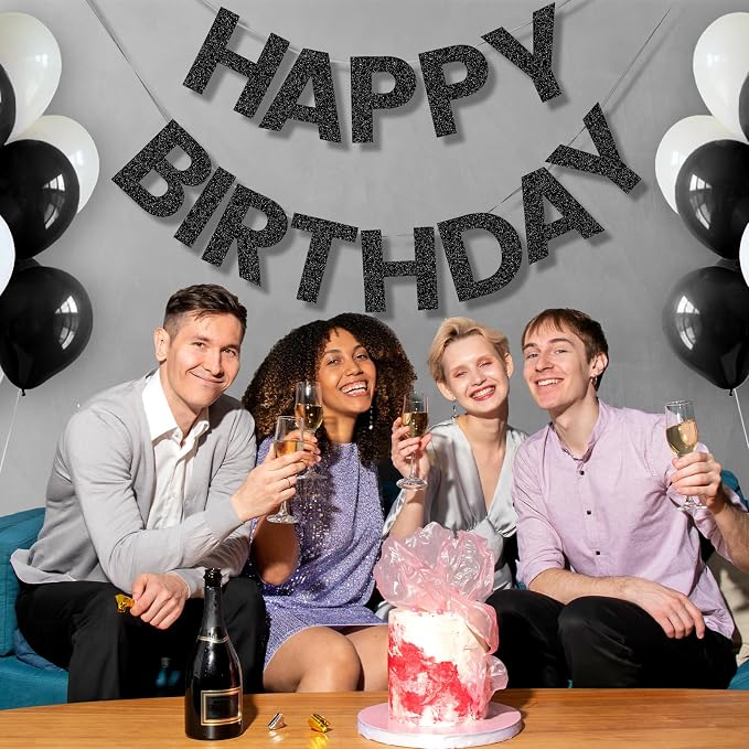 Pre-Strung Happy Birthday Banner - Image 9